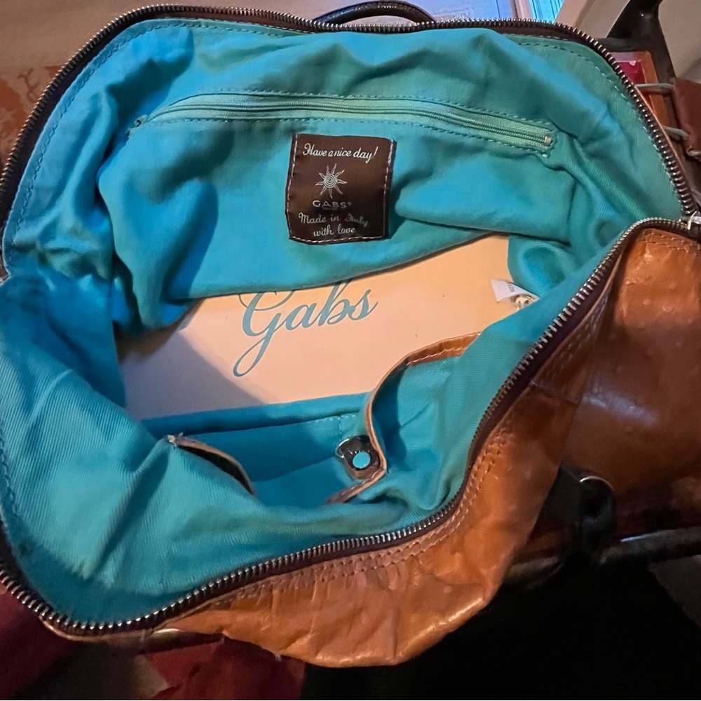 Cabs Italian leather convertible satchel - Picture 3 of 16